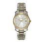 Bulova Women's Two Tone w/ Round Stainless Steel Dial